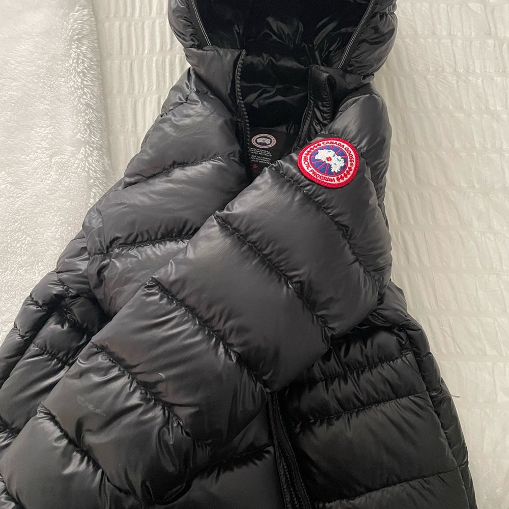 Canada Goose Kids Black Puffer Jacket - Picture 5 of 6